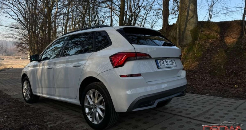 Skoda Kamiq cena 79999 przebieg: 54000, rok produkcji 2020 z Okonek małe 781